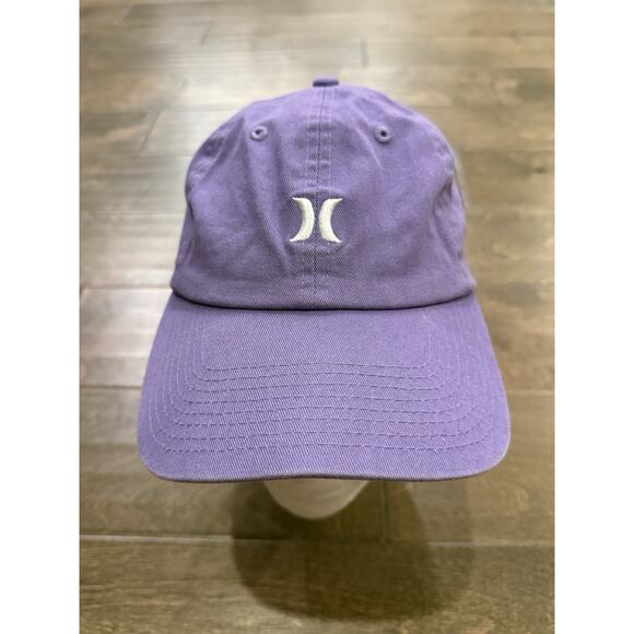Hurley Unisex Purple Adjustable Strapback Hat Baseball Cap - Picture 2 of 6